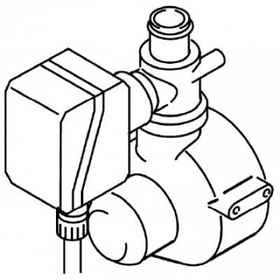 Главный обратный клапан с тосольным фильтромжидкостное подключение 2х внеш д 38