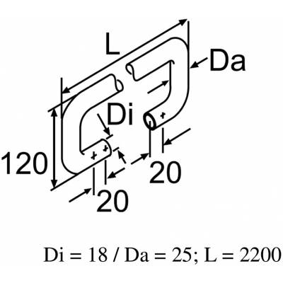 Шланг d=18x3,5 2,2 (резина)